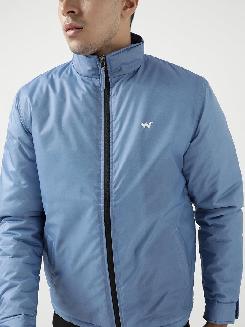Wildcraft Men's Cotton Standard Length LQJ_BBD,30811 Blue Jacket, Medium - Image 5