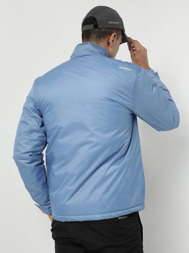 Wildcraft Men's Cotton Standard Length LQJ_BBD,30811 Blue Jacket, Medium - Image 4