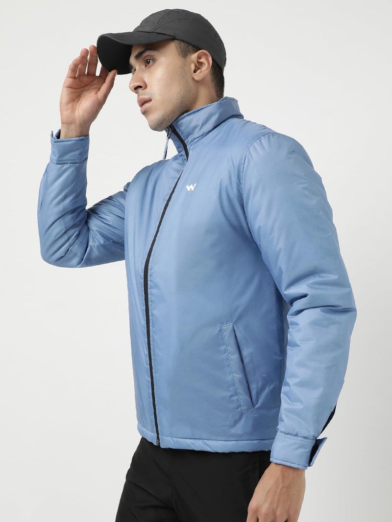 Wildcraft Men's Cotton Standard Length LQJ_BBD,30811 Blue Jacket, Medium - Image 2