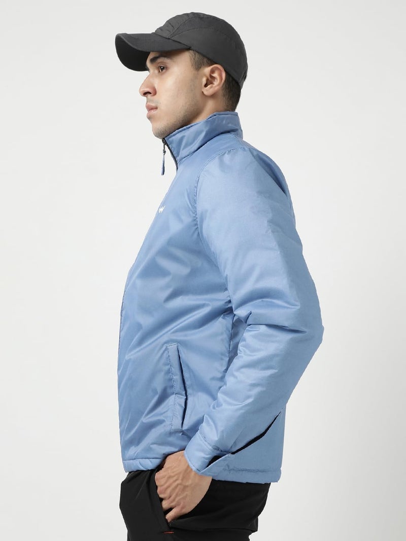 Wildcraft Men's Cotton Standard Length LQJ_BBD,30811 Blue Jacket, Medium - Image 3