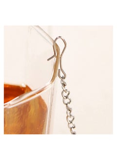 THE PACK Tea Infuser Ball Tea Infuser Mesh Filter Silver Stainless Steel Ball teakettles Strainer Tea filter Locking Hot Home Kitchen Tools (4.5cm)  - Image 5