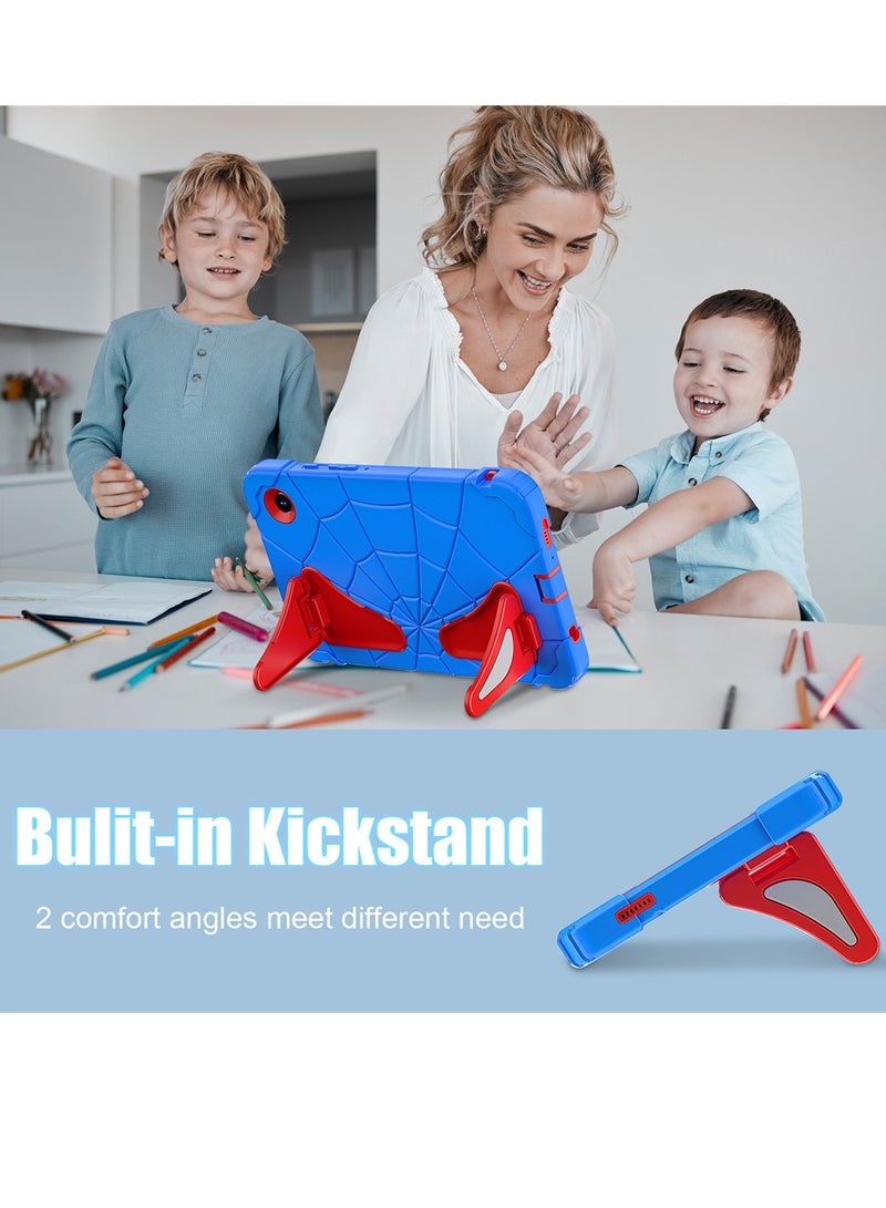 غطاء حامي لسامسونج جالاكسي تاب A11 2025/A9 2023 (SM-X110/X115/X117) 8.7 بوصة، مزود بحزام كتف وقاعدة قابلة للطي مضاد للصدمات للأطفال - Image 2