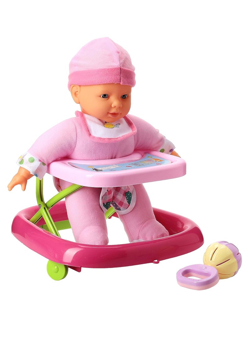 Bambolina دمية بامبولينا الملكية مع عربة وأكسسوارات - Image 1