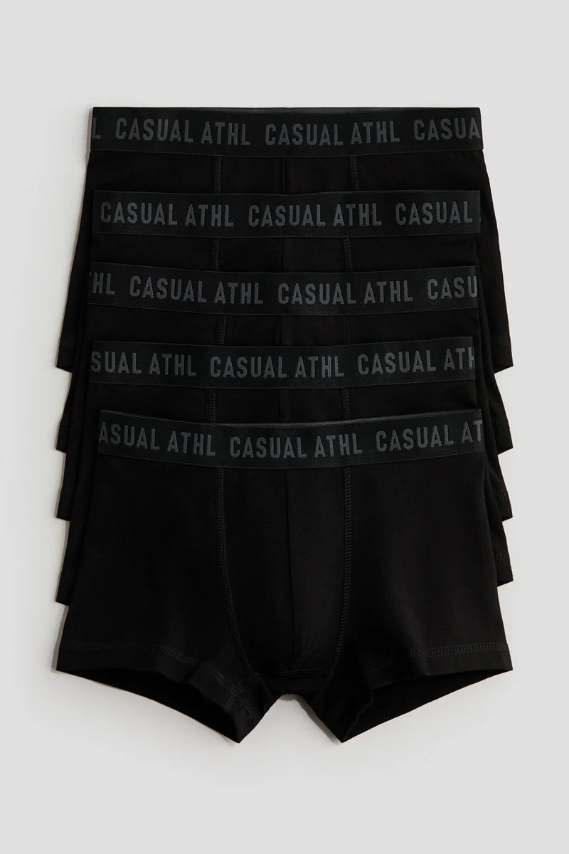 H&M 5-pack cotton trunks