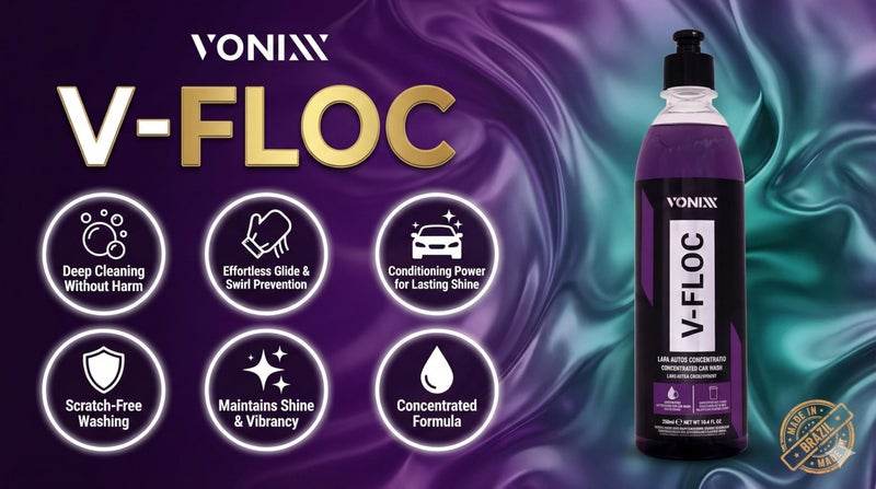 Vonixx V-Floc Concentrated Foam Wash - Car & Bike Washing Shampoo Liquid Cleaner - Ph Neutral Washer Fluid Cleaning Accessories - Autocare for Wax Ceramic Coatings and PPF - Gentle and Safe - 500 ML - Image 4