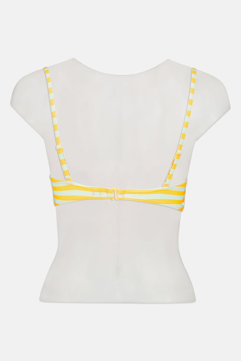 RIP CURL Women Stripe Padded Bikinit Top, Multicolor - Image 3