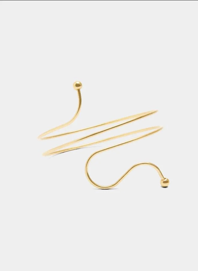 PARFOIS Spiral Bracelet With Spheres