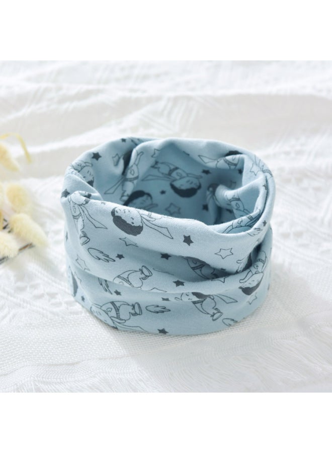 New Children's Neck Set Of The Neck Cotton Boneless Warm Children's Scarf Hair Accessories A Generation Of Hair