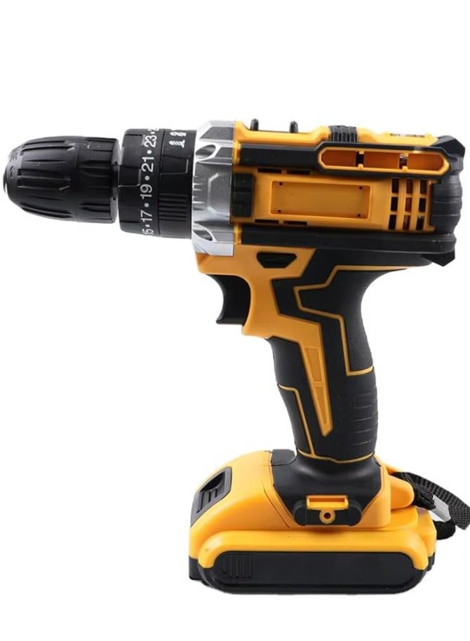 12V Professional Cordless Drill Driver Kit with 2 Batteries and Carrying Case, Multi-Speed Electric Power Tool Set for Drilling, Furniture Assembly with Screwdriver Bits - Image 5