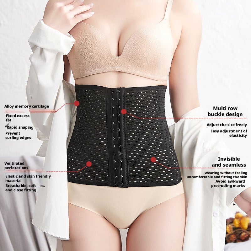 Postpartum Waist Trainer Shapewear for Women - Tummy Control Belt, Slimming Corset - Image 2