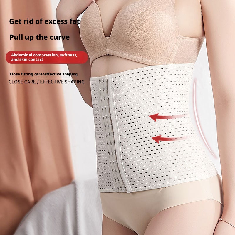 Postpartum Waist Trainer Shapewear for Women - Tummy Control Belt, Slimming Corset - Image 4