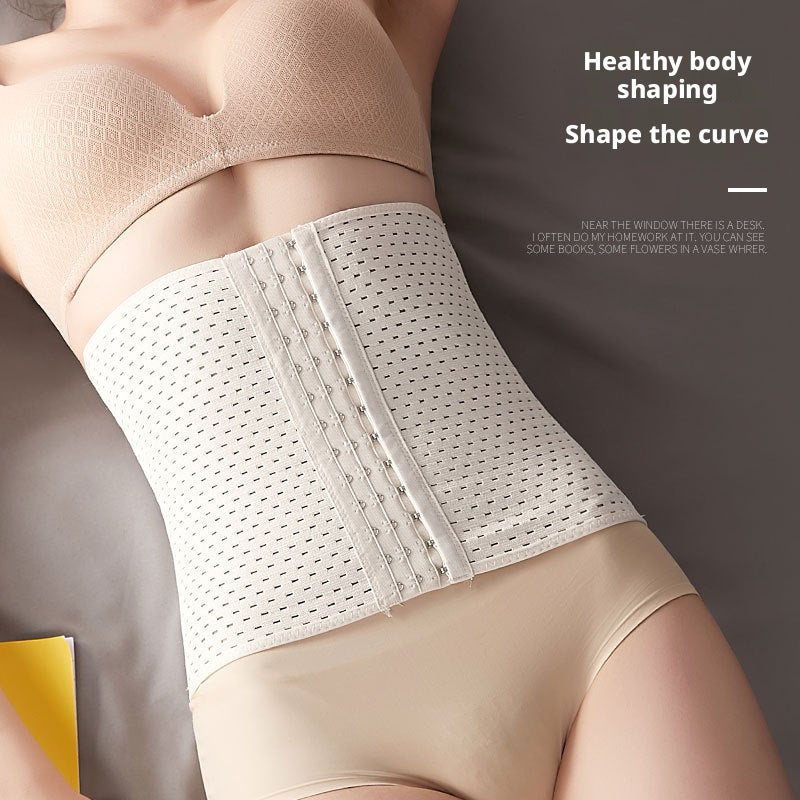 Postpartum Waist Trainer Shapewear for Women - Tummy Control Belt, Slimming Corset - Image 1