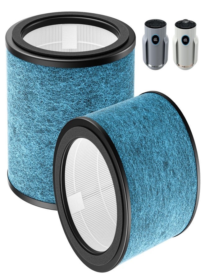 إيزينجو فلتر بديل HP071BRN لجهاز تنقية الهواء Shark NeverChange Compact Pro HP072/HP071BRN، يتميز بترشيح HEPA فائق الجودة يدوم طويلاً، مناسب لوبر الحيوانات الأليفة والغبار والدخان ومسببات الحساسية، ويغطي مساحة تصل إلى 250 قدم مربع. #HE07FKBASE - Image 1