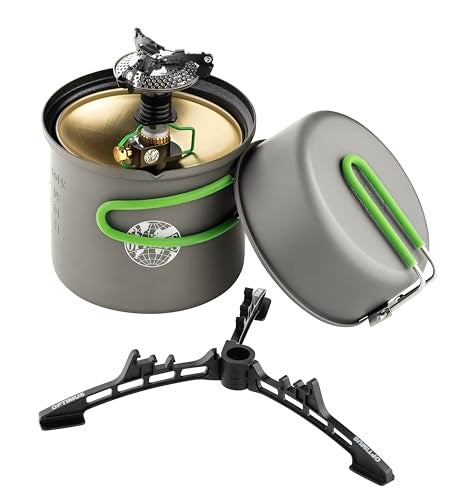 Optimus Crux Weekend Heat Exchanger 0.95L Non Stick, Compact, Versatile, Cook System for Camping and Backpacking - Image 3