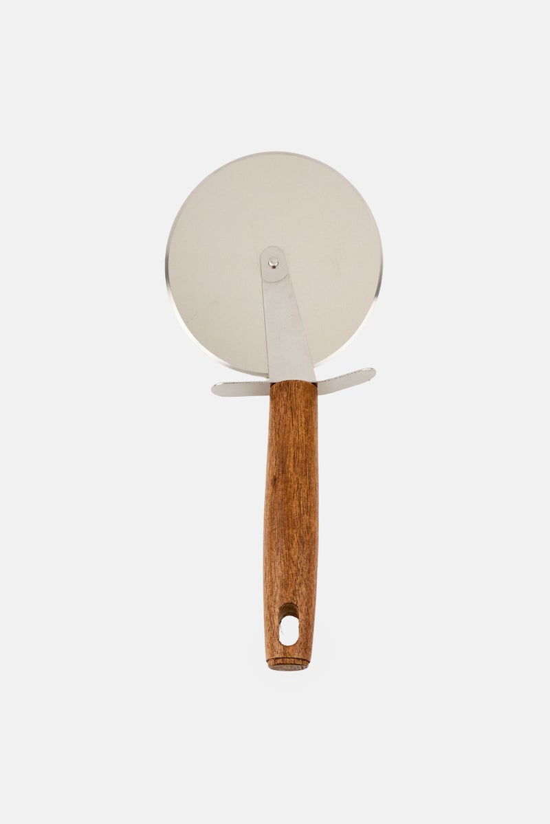 Bombay Pizza Cutter With Wooden Handle - Image 1