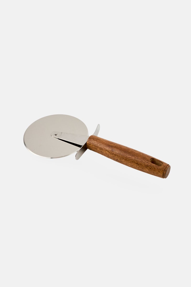 Bombay Pizza Cutter With Wooden Handle - Image 2