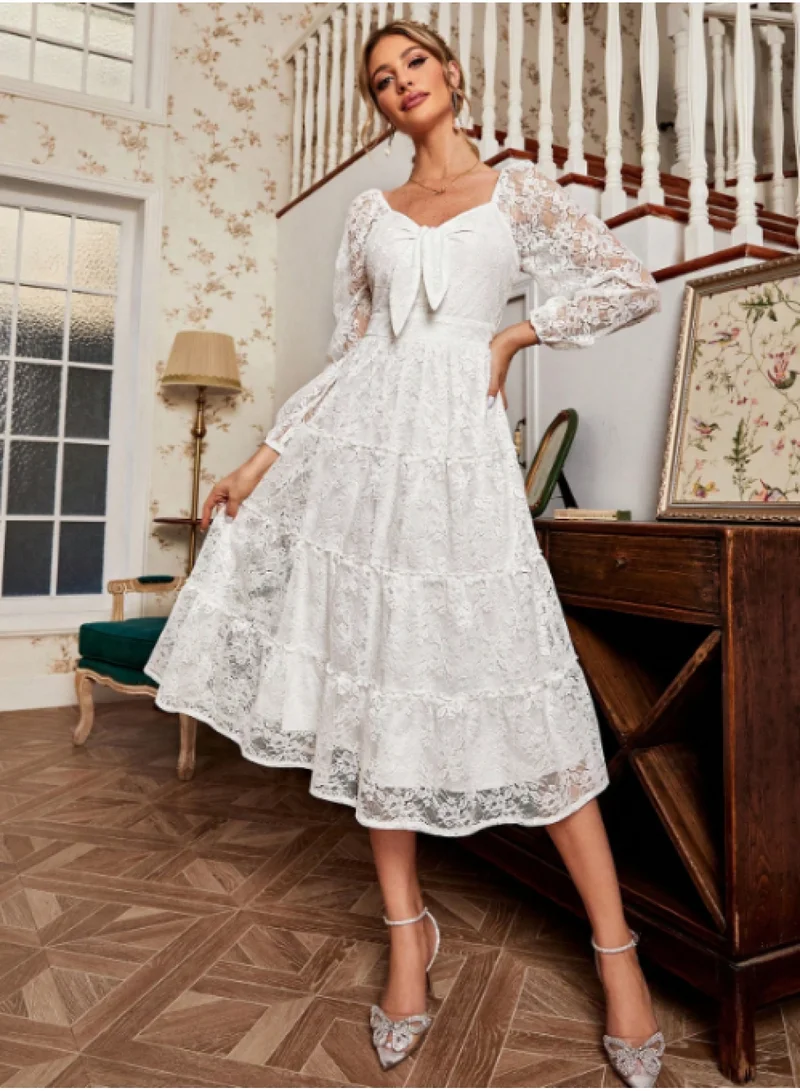 SIMPLEE Women's Summer Elegant DressLight & Comfortable Lightweight Cotton Blend Perfect for Outings