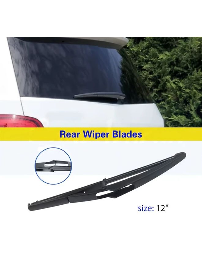Front Rear Wiper Blades Set Compatible With Mercedes Benz GLK X204 2008 2014 - Image 5