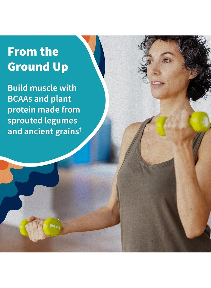 جاردن أوف لايف وجبة عضوية خام من جاردن أوف لايف، مخفوق بديل للوجبات النباتية 22 جرام، بروتين خالٍ من السكر والغلوتين، بدون نكهة 1 رطل - Image 5