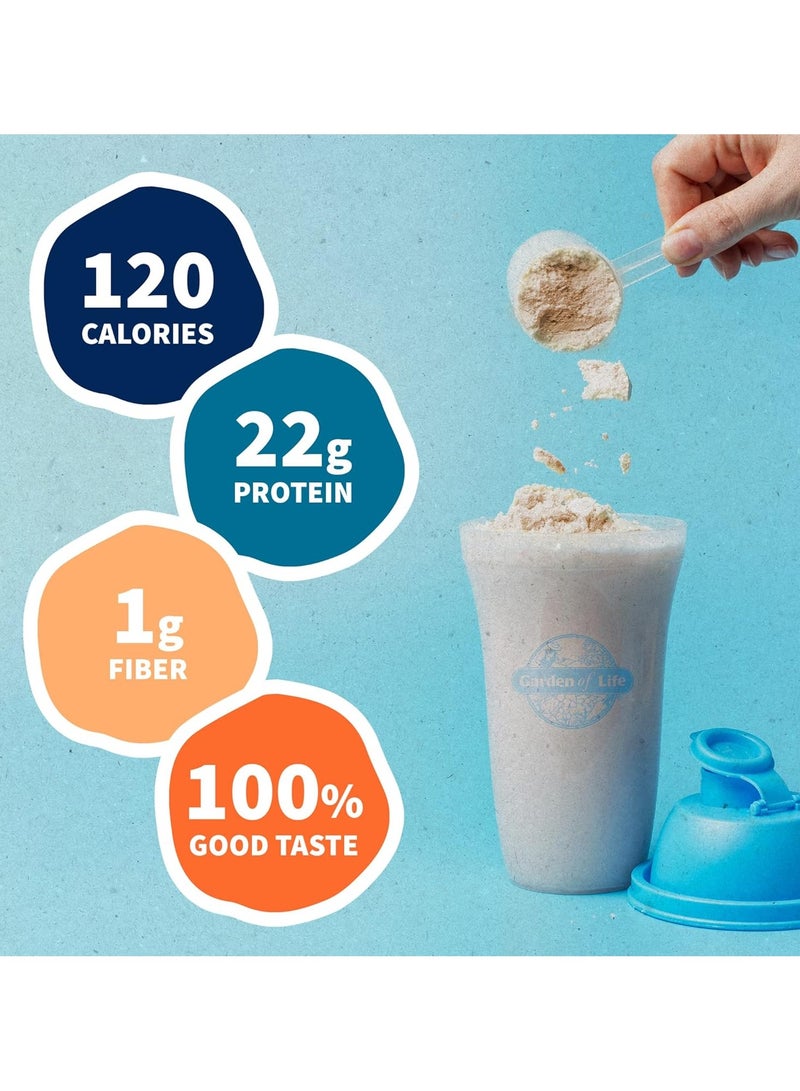 جاردن أوف لايف وجبة عضوية خام من جاردن أوف لايف، مخفوق بديل للوجبات النباتية 22 جرام، بروتين خالٍ من السكر والغلوتين، بدون نكهة 1 رطل - Image 3