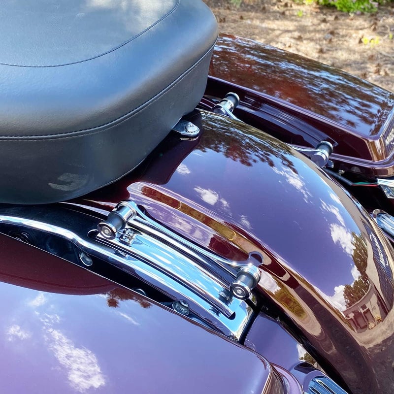 HOGWORKZ® 4-Point Docking Hardware Kit for Harley Davidson (2014-2022) - Chrome - Image 5