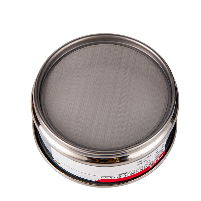 ADAMAS-BETA φ10×4.5cm 600 Mesh 304 Stainless Lab Sieves Economy Test Sieve 304 Stainless Steel Wire Cloth（0.026mm） - Image 4
