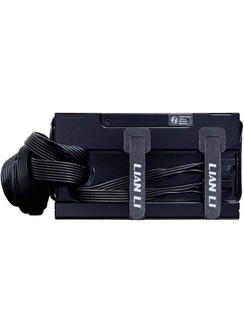 LIAN LI RB0650B 650W Power Supply, 80 PLUS Bronze, ATX 3.1, Native 12V-2x6 PCIe Connector, Non-Modular, 135mm HYB Smart Fan, 150mm Compact Design, Built-in Cable Management, 6 Protection Systems | Black - Image 4