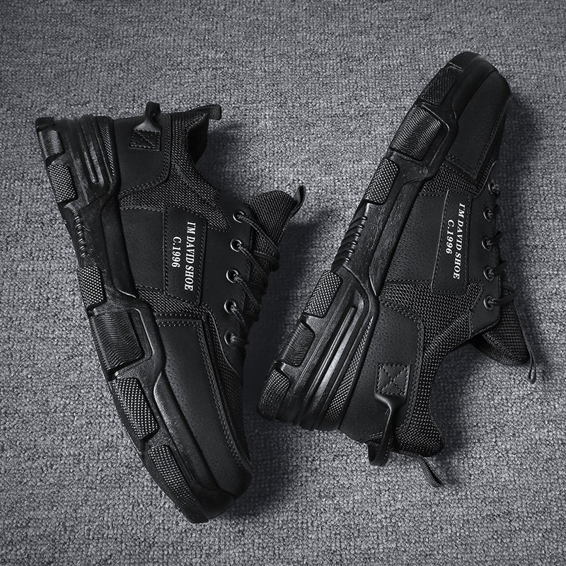 Men'S Shoes Labor Protection Site Work Outdoor Mountaineering Martin Tooling Board Shoes Spring Torre Sports Casual Black Trendy Shoes - Image 3