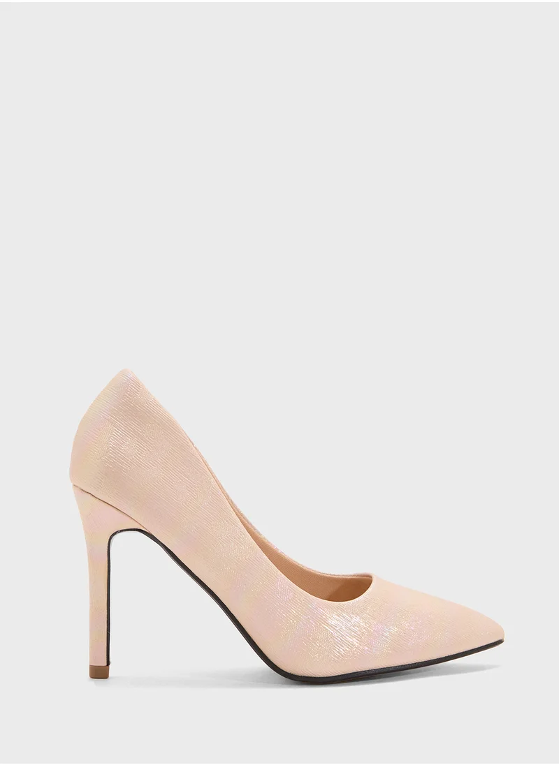 بي ار High Heel Pointed Pump