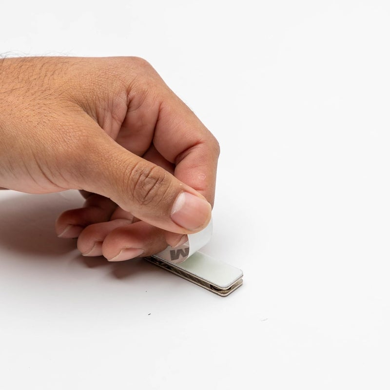 All Quality Name Tag/Badge Blanks - 10 Pack - Black 1-1/2" X 3", Round Corners, Magnetic Backing - Image 4