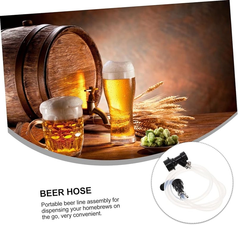 Unomor Lock Draft Dispenser Assembly Kit Portable Beer Tap Connection for Kegerator Home Bars - Image 4