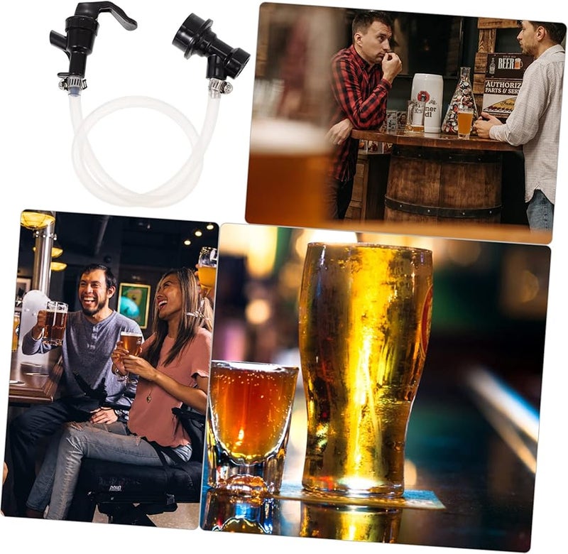 Unomor Lock Draft Dispenser Assembly Kit Portable Beer Tap Connection for Kegerator Home Bars - Image 5
