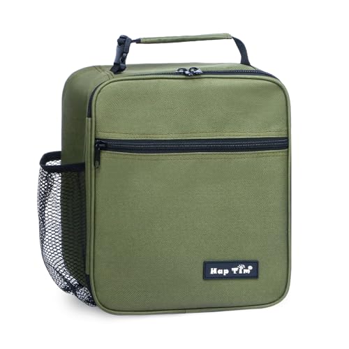 Hap Tim Insulated Lunch Bag Women, Reusable Lunch Box for Women & Men, Adluts Lunchbox for Work, Portable Lunchbag, Army Green（18654-AY） - Image 1