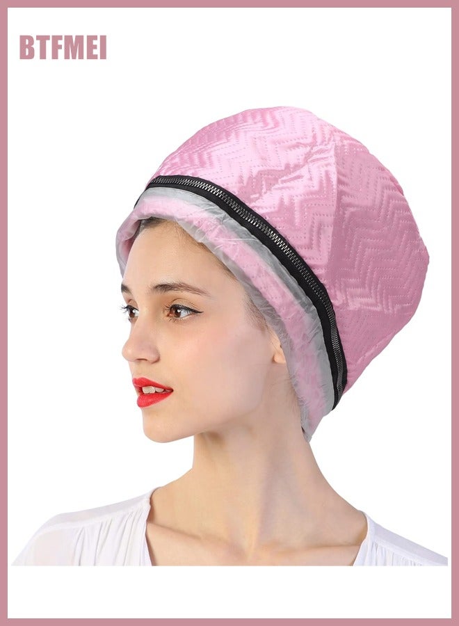 BTFMEI Thermal Hair Cap With Steamer Multicolour，Heated Perm Cap, Electric Hat, Beauty Hair Care Hair Dyeing Heated Cap (Zipper Colour is Random) - Image 5