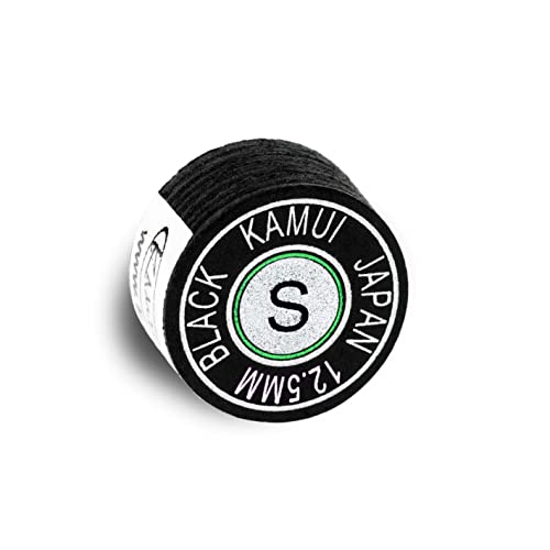KAMUI Black Laminated Pool Billiard CUE TIP - 1 pc (Soft, 12.5 mm) - Image 5