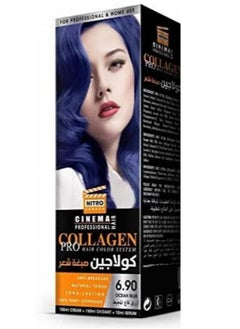 NITRO CANADA Collagen hair dye ocean bottom blue 6.90  - Image 2