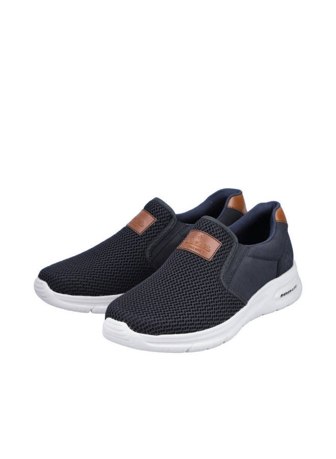 Rieker Mens Casual Shoes B7364-14 Namur Navy 116-1135
