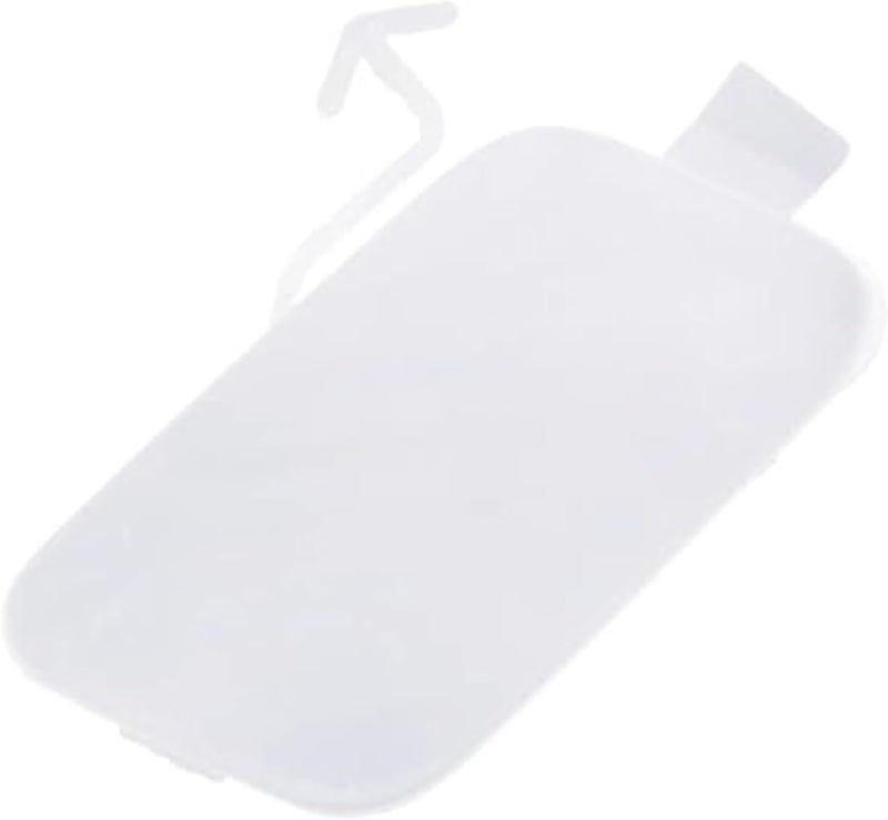 DEMULAX White Front Bumper Tow Hook Cover Cap - Image 3