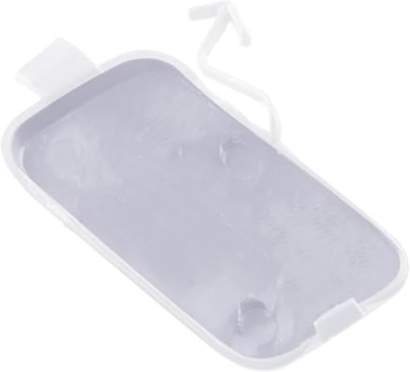 DEMULAX White Front Bumper Tow Hook Cover Cap - Image 2