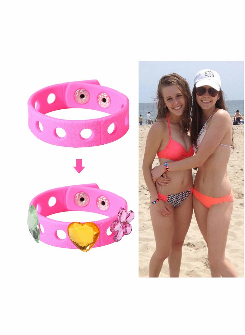 Excefore Shoe Decoration Charms, 20 Pcs Crocs Shoe Charm Buckle Party Favors ​Mini Charm Bracelet Wristband Decoration for Men Women Kid - Image 3