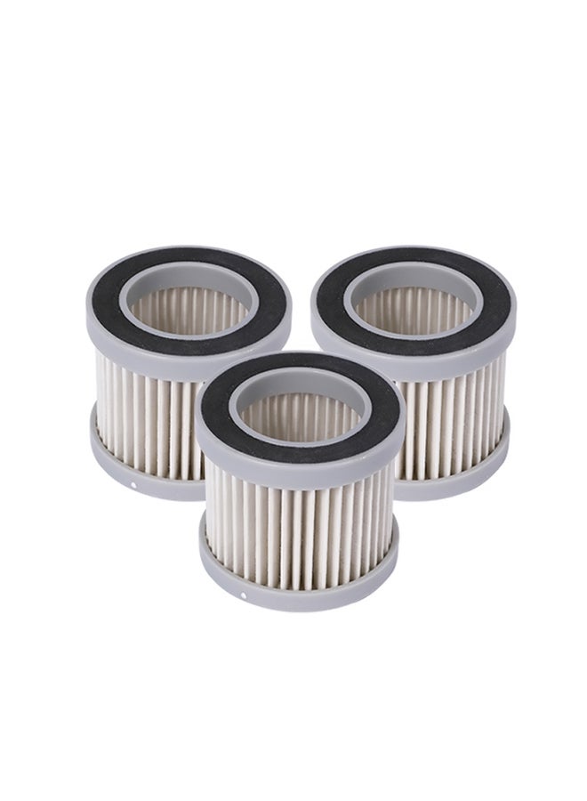 Xiaomi 3-Piece Mites Dust Vacuum Cleaner Filter Set PAS0185-1zxc Black/Grey/White - Image 1