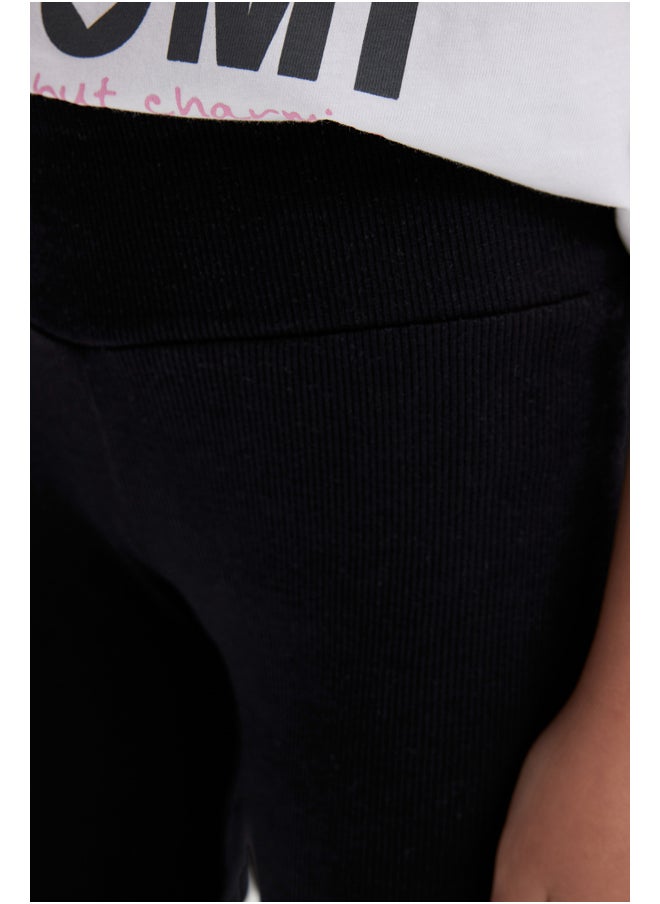 DeFacto - Girl Biker Knitted Leggings - Image 1