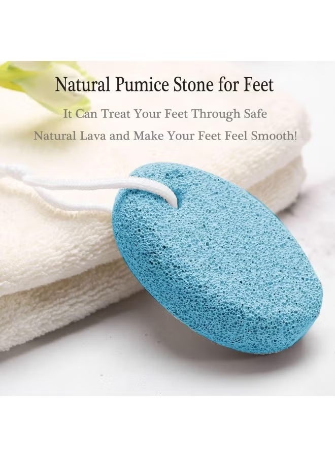 Pumice Stone for Feet – Natural Callus Remover and Foot Scrubber, Exfoliating Stone for Hard, Dry, and Dead Skin on Heels, Hands & Body – Reusable Foot Care Tool (Pack of 1, Multicolor) - Image 5