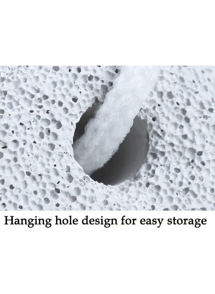 Pumice Stone for Feet – Natural Callus Remover and Foot Scrubber, Exfoliating Stone for Hard, Dry, and Dead Skin on Heels, Hands & Body – Reusable Foot Care Tool (Pack of 1, Multicolor) - Image 3