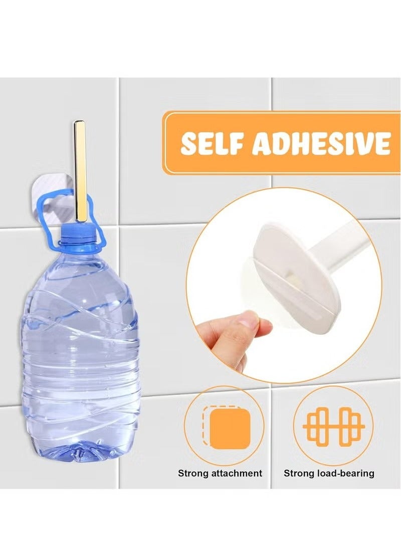 2 Pcs Self-Adhesive Curtain Tiebacks, L-Shaped Holders for Home Office Decorative Curtain Decor  - Image 5