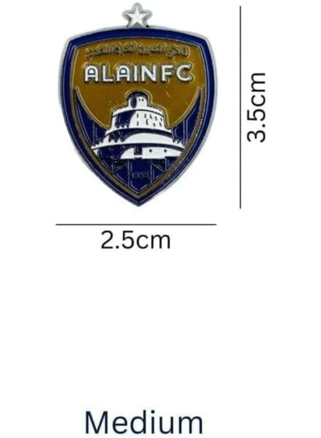 راين 2 قطعة شارة نادي العين ستار 1 2.5 سم × 3.5 سم - Image 2