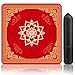 HEIFAM Mahjong Mat for Table Red Mahjong Table Mat 31x 31in NonSlip Noise Reduction Mah Jong Mat with Carrying Bag Game Table Cover for Mahjongs Poker Card Dominoes Christmas Birthday Gift - Image 2