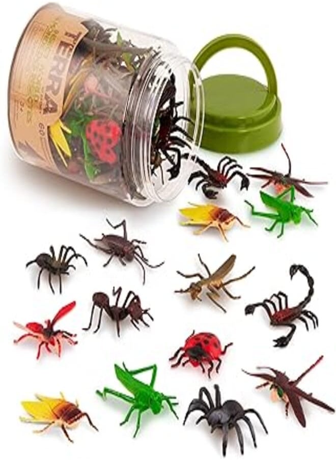 Terra by Battat INSECT WORLD 60-Pieces 