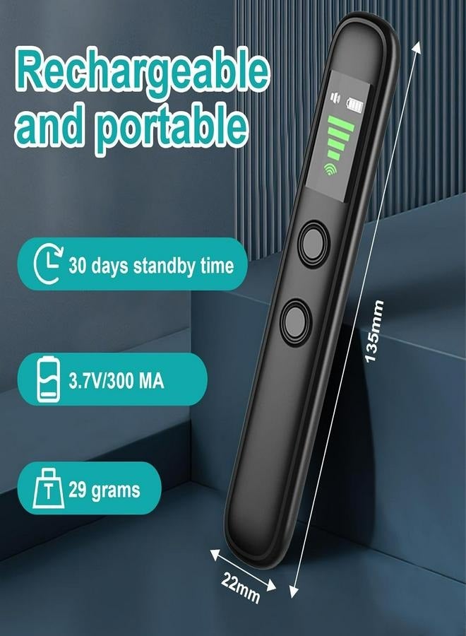 SQNCHN Hidden Camera and Bug Detector – Portable Anti-Spy RF Signal Scanner for Wireless Cameras, GPS Trackers, and Eavesdropping Devices – Ideal for Home, Hotel, and Office Security  - Image 5