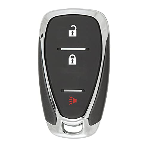 Keyless2Go Replacement for 3 Button Proximity Smart Key 433 Mhz Chevrolet HYQ4EA 13519177 - Image 1